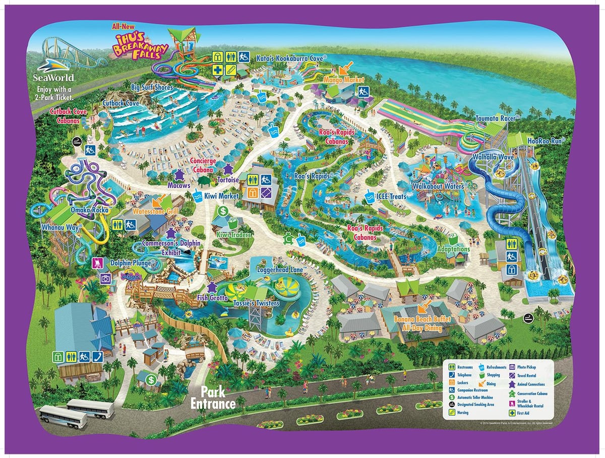 kartta Orlando, Aquatica