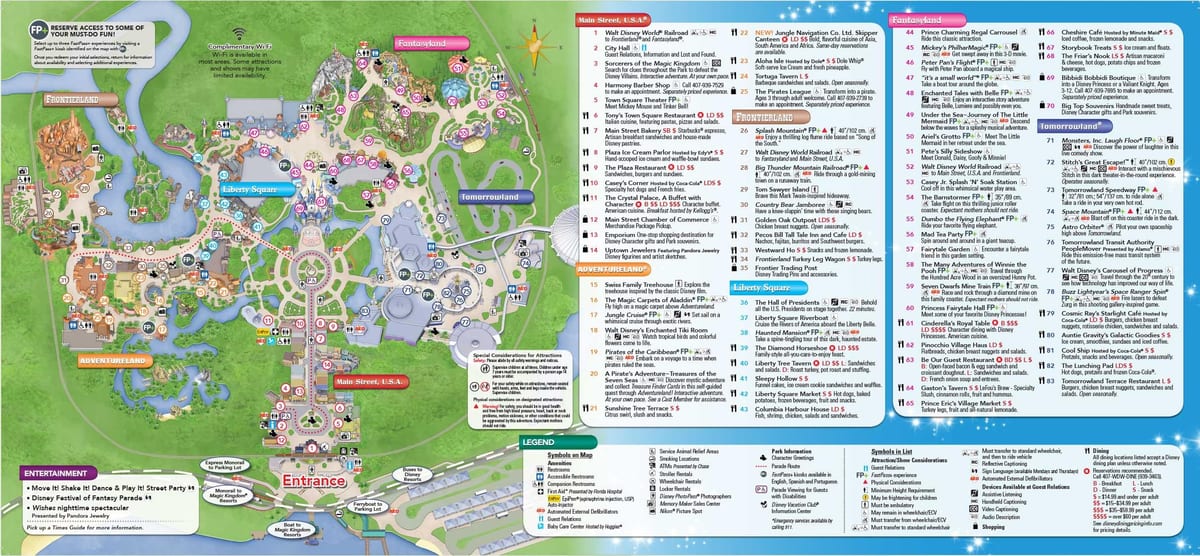 Disney World Orlando kartta