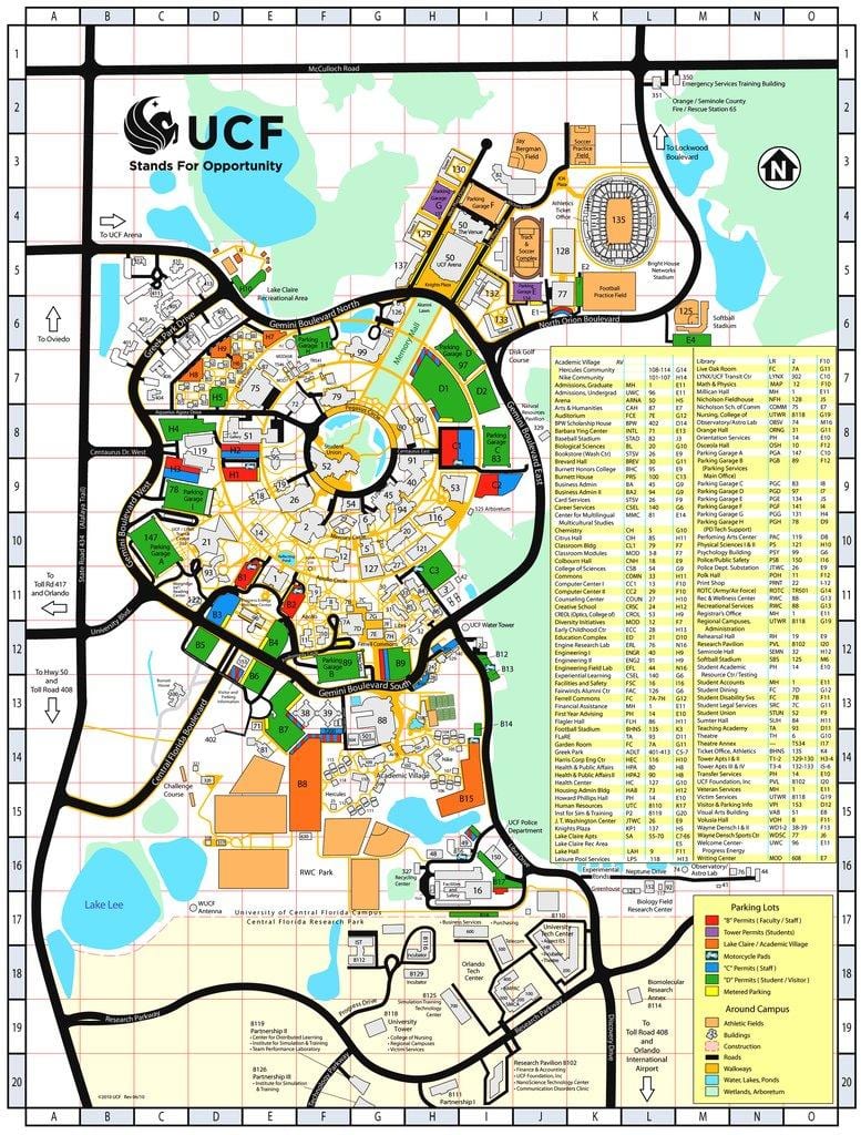 kartta university of central Florida