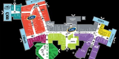 Florida mall, Orlando kartta