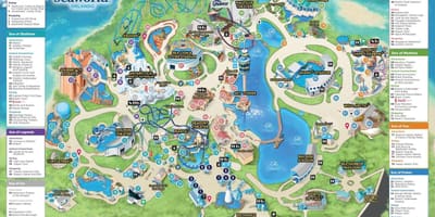 Kartta Seaworld