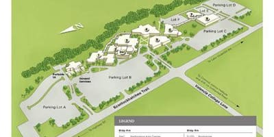 Valencia college east campus kartta